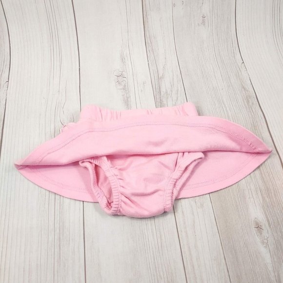 Baby Girl 2 Outfits 1 Pc. Bodysuit and 1 Mini Skirt Matching Set Pink/Blue 3-6M - Picture 11 of 12